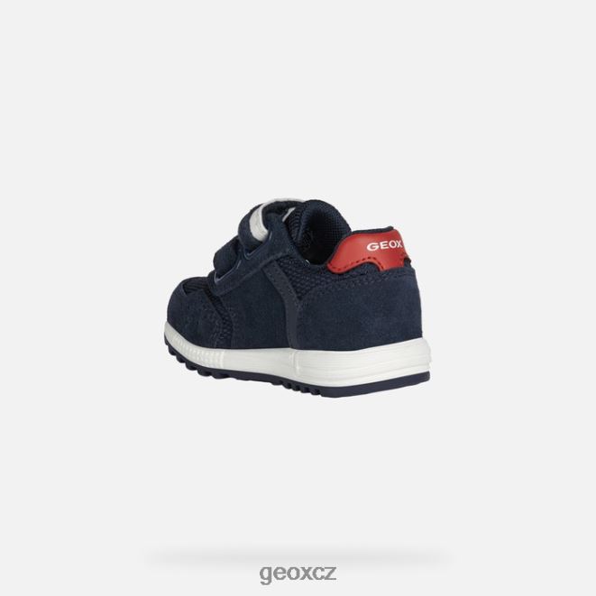 batole alben 4NH061452 námořnická/bílá Geox