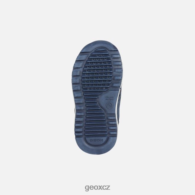 batole alben 4NH061635 námořnická/fluo žlutá Geox