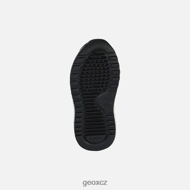 batole alben 4NH061639 černá/tmavě červená Geox