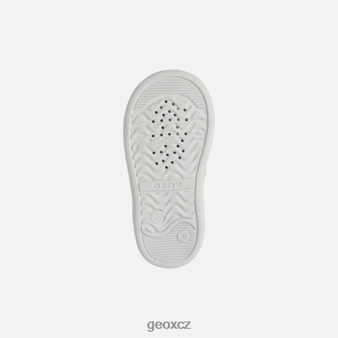 djrock batole 4NH061579 bílá/červená Geox