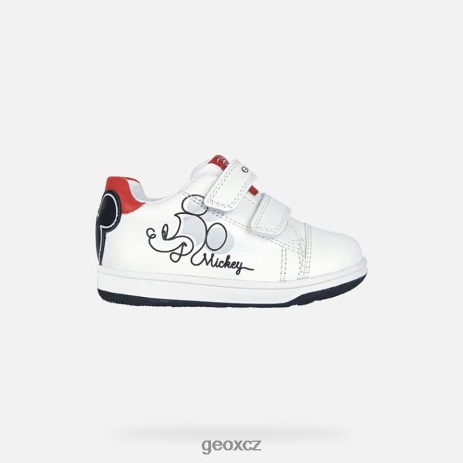 nové flick dítě 4NH061553 bílý černý Geox