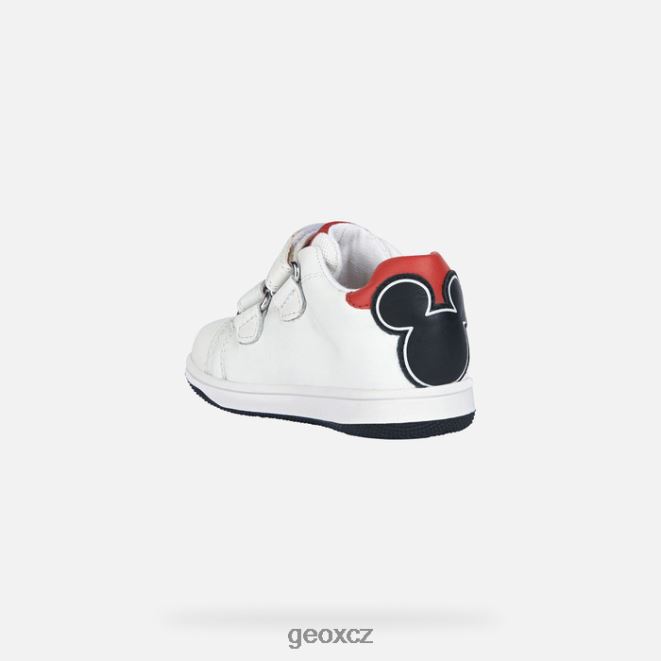 nové flick dítě 4NH061553 bílý černý Geox