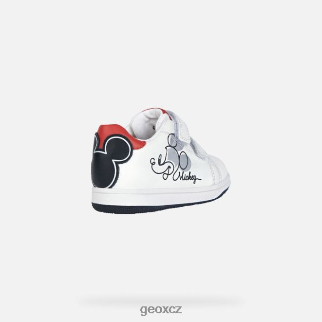 nové flick dítě 4NH061553 bílý černý Geox