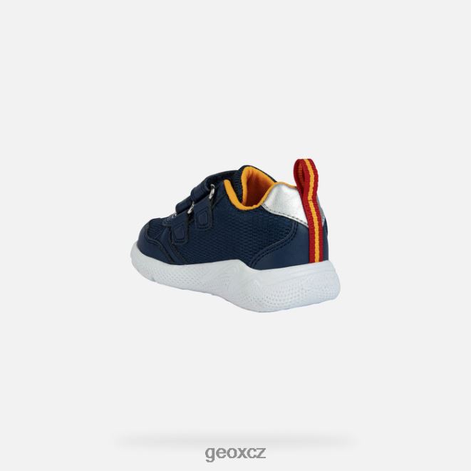 sprinterské dítě 4NH061451 námořnická/žlutá Geox