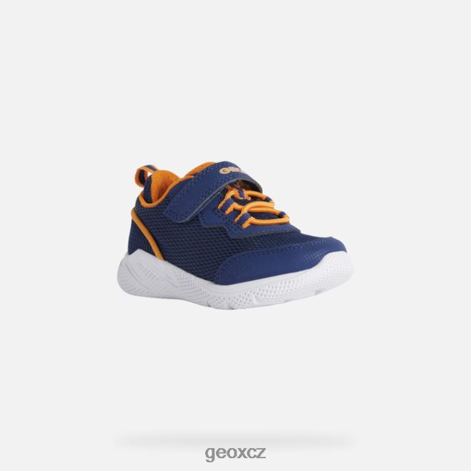 sprinterské dítě 4NH061463 námořnická/oranžová Geox