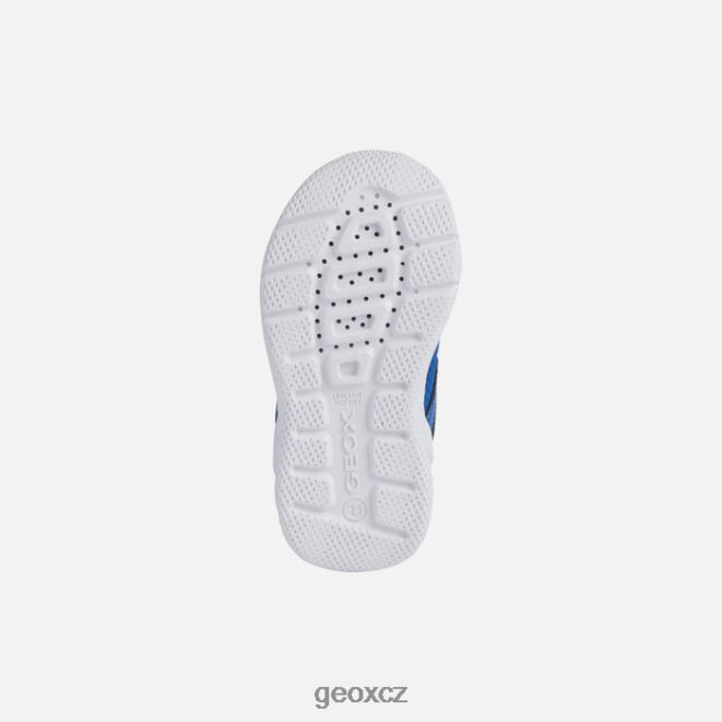 sprinterské dítě 4NH061526 královská/červená Geox