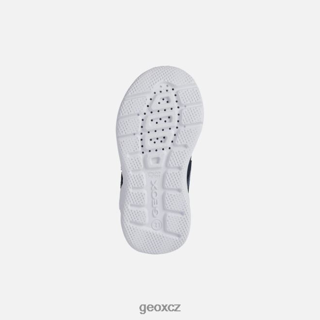 sprinterské dítě 4NH061527 námořnická/dk stříbrná Geox