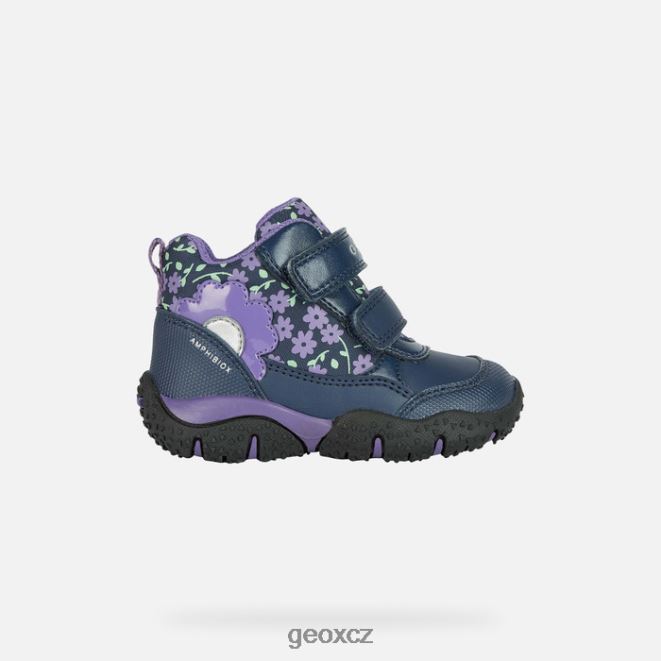 baltic abx batole 4NH061481 námořnická/fialová Geox