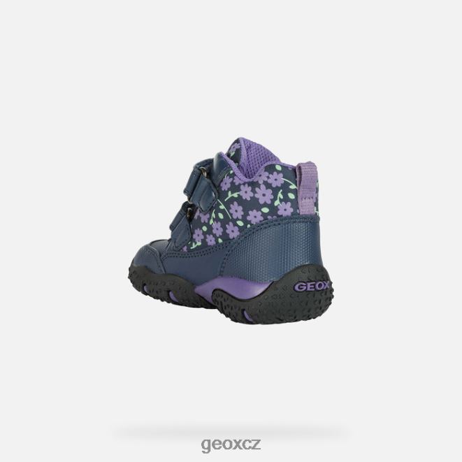 baltic abx batole 4NH061481 námořnická/fialová Geox