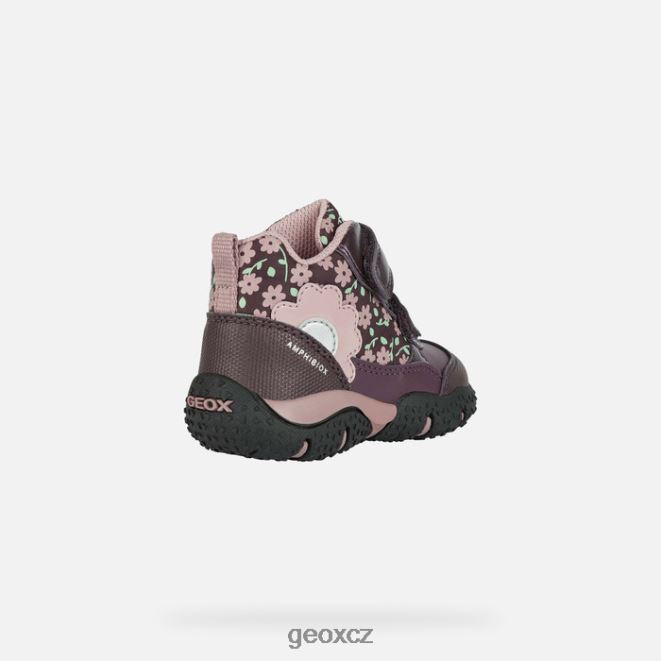 baltic abx batole 4NH061482 švestková/tmavě růžová Geox