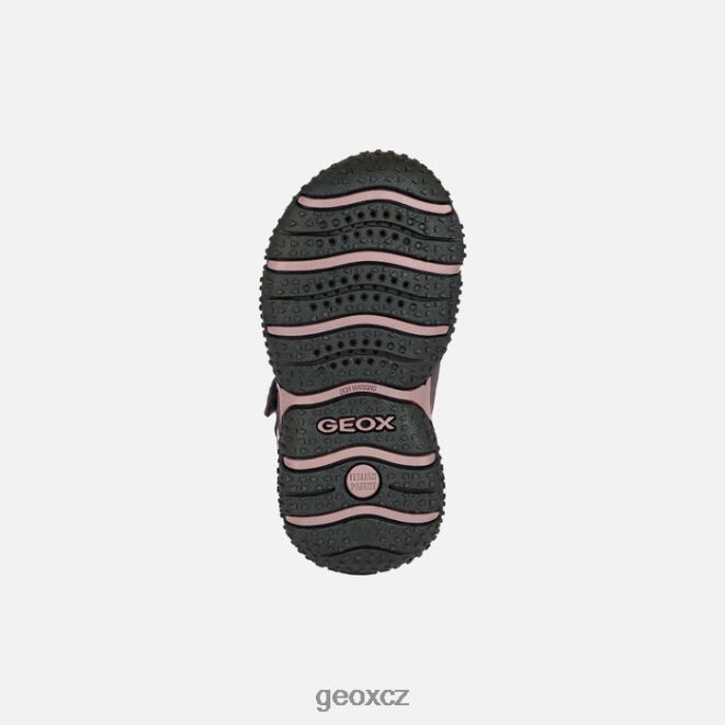 baltic abx batole 4NH061482 švestková/tmavě růžová Geox