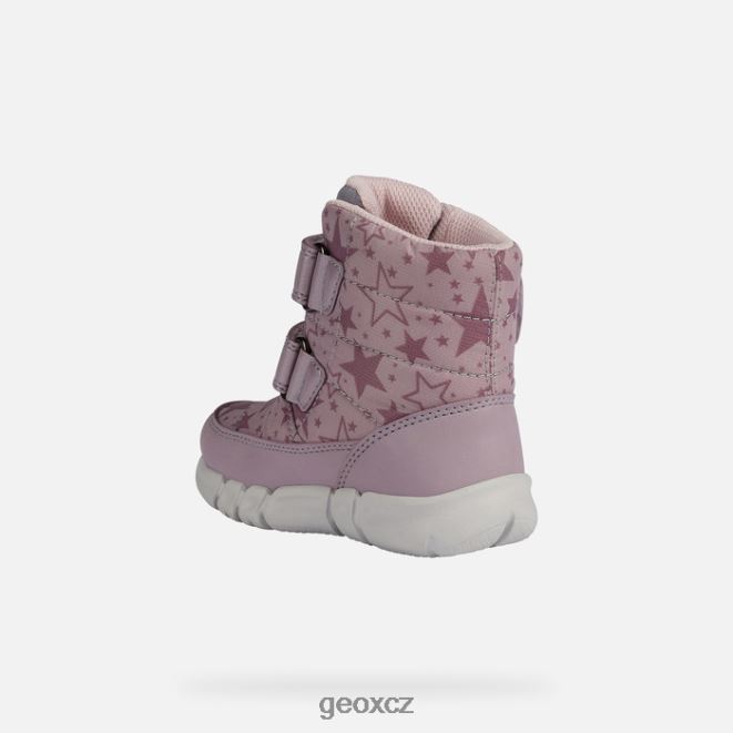 flexyper abx batole 4NH061654 dk růžová/šedá Geox