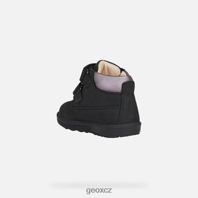 hynde dítě 4NH061423 černá/dk růžová Geox