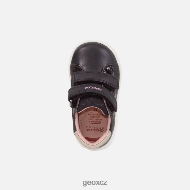 biglia dítě 4NH061504 černá/dk růžová Geox