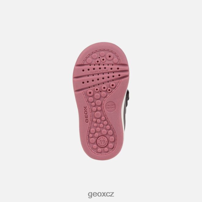 biglia dítě 4NH061504 černá/dk růžová Geox