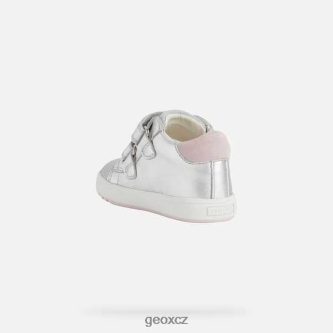 biglia holčička 4NH061643 stříbro/fuchsie Geox