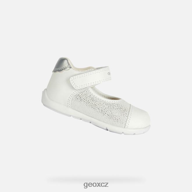kaytanská holčička 4NH062023 bílá/stříbrná Geox