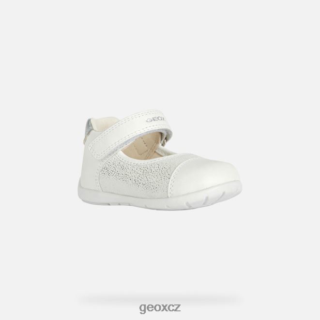 kaytanská holčička 4NH062023 bílá/stříbrná Geox