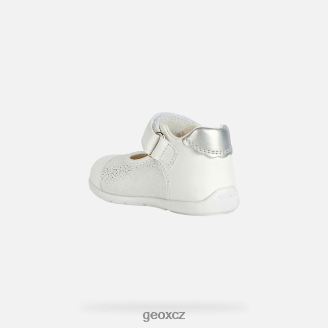 kaytanská holčička 4NH062023 bílá/stříbrná Geox