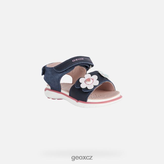 sandál Dillí batole 4NH061647 námořnictvo Geox