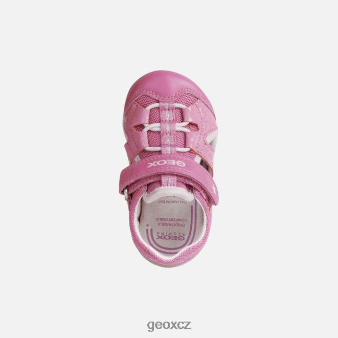 sandál agasim batole 4NH061513 fuchsiová/růžová Geox