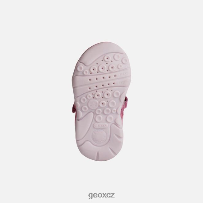 sandál agasim batole 4NH061513 fuchsiová/růžová Geox