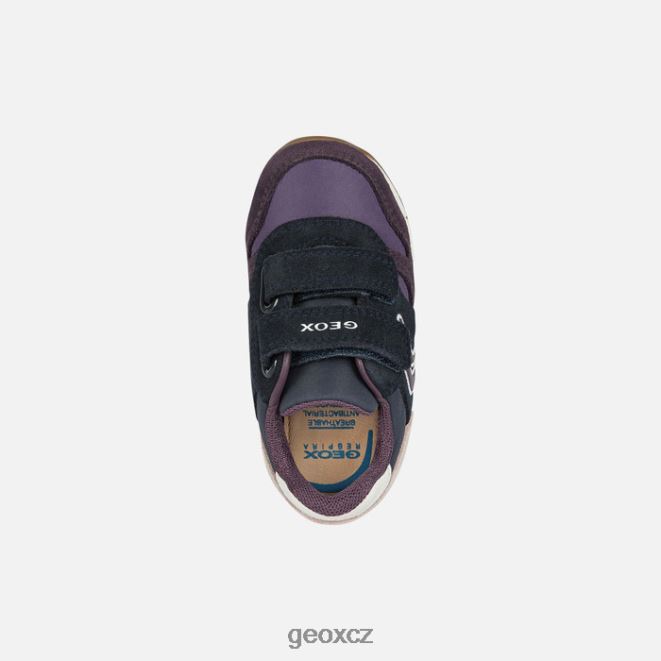batole alben 4NH061541 tmavě fialová/námořnická Geox