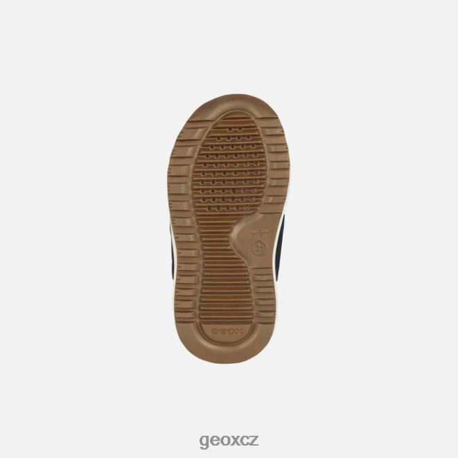 batole alben 4NH061541 tmavě fialová/námořnická Geox