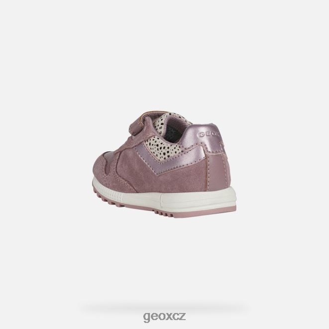 batole alben 4NH061636 růžový kouř Geox