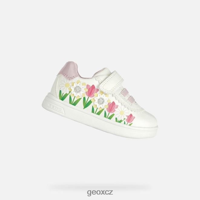 djrock batole 4NH062010 bílá/vícebarevná Geox