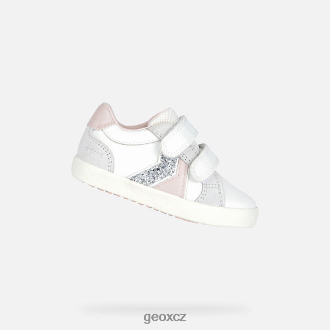 kilwi batole 4NH062015 bílá/světle růže Geox