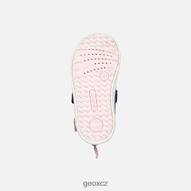 kilwi batole 4NH062019 námořnická/růžová Geox