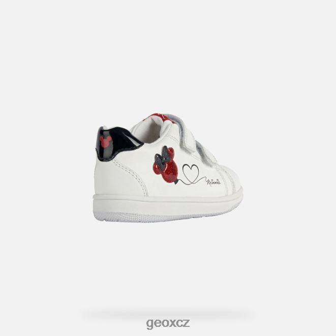nové flick dítě 4NH061596 bílá/červená Geox