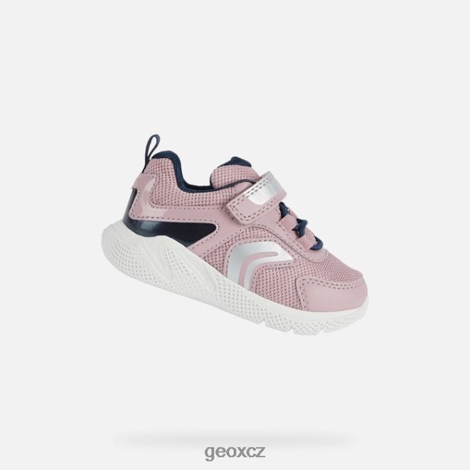 sprintye batole 4NH061489 světle růže/námořnictvo Geox