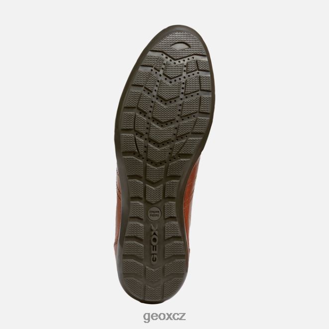 symbol člověka 4NH061807 hnědé cotto Geox