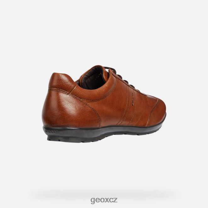 symbol člověka 4NH061851 hnědé cotto Geox