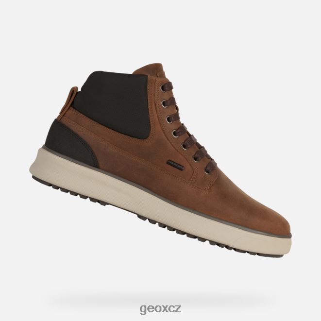 cervino abx muž 4NH061832 tmavě hnědá Geox