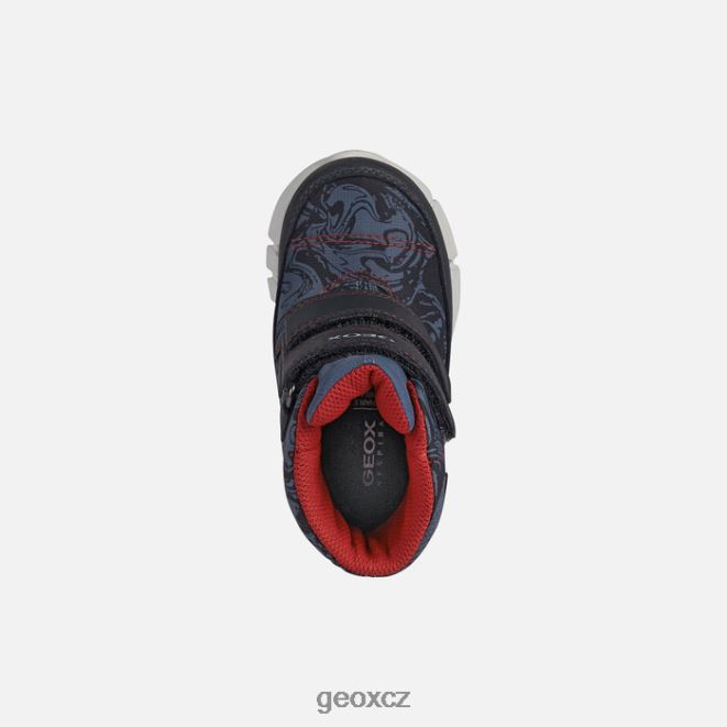 flexyper abx baby 4NH06891 avio/červená Geox