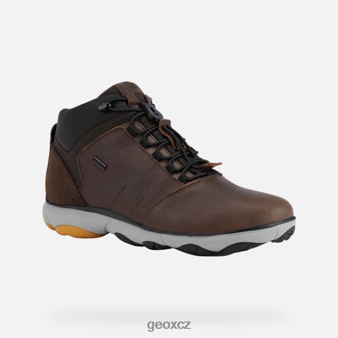 mlhovina 4 x 4 abx muž 4NH061828 káva Geox