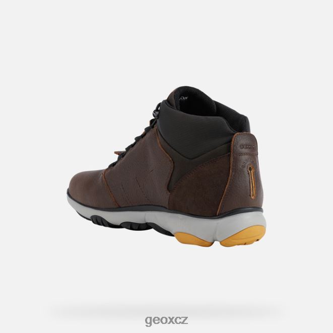 mlhovina 4 x 4 abx muž 4NH061828 káva Geox