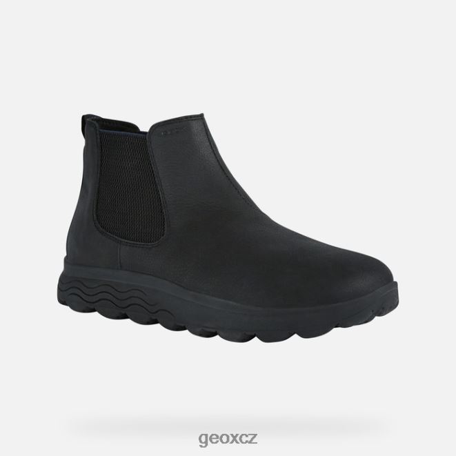 sférický muž 4NH06825 Černá Geox