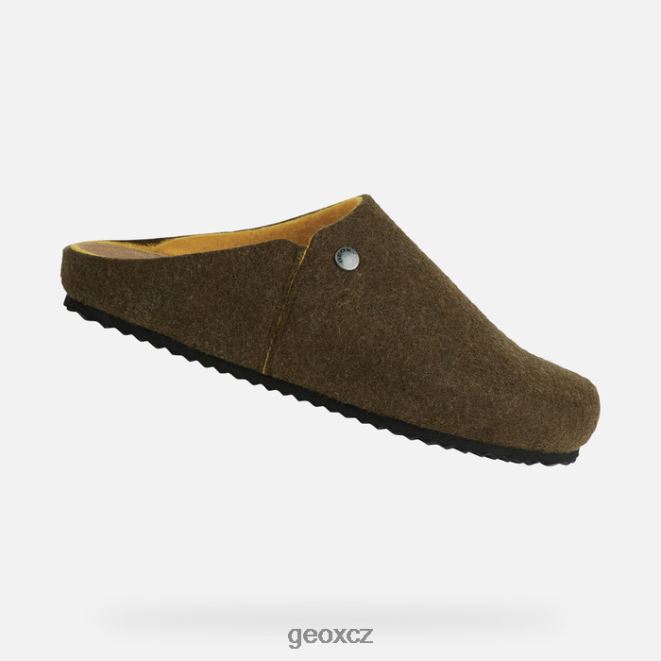 ghita muž 4NH061821 tmavé olivy Geox