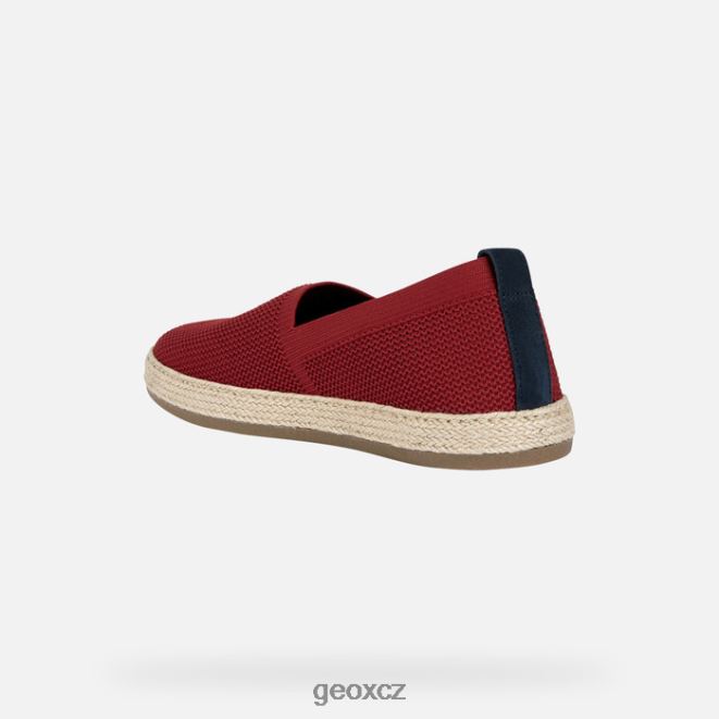 pantelleria muž 4NH06711 tmavě červená Geox