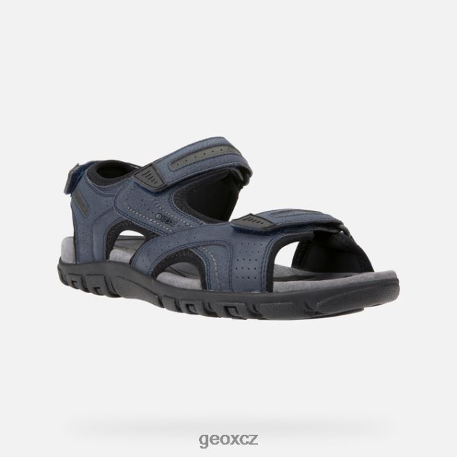 strada man 4NH06931 námořnická/tmavě šedá Geox