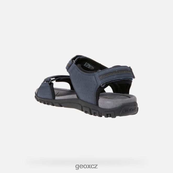 strada man 4NH06931 námořnická/tmavě šedá Geox