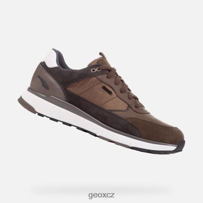 Dolomia abx muž 4NH06645 tmavé olivy Geox