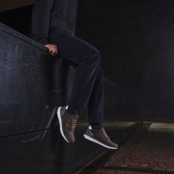 Dolomia abx muž 4NH06645 tmavé olivy Geox