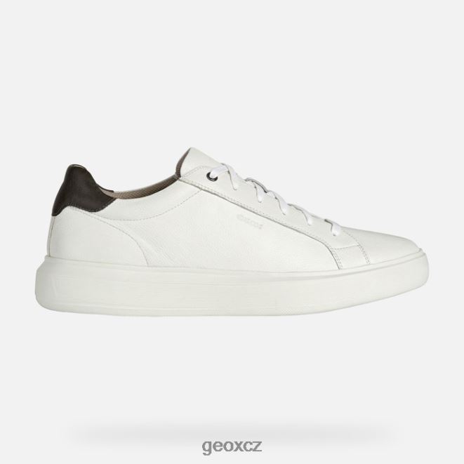 ďábelský muž 4NH06816 bílá/dk hnědá Geox