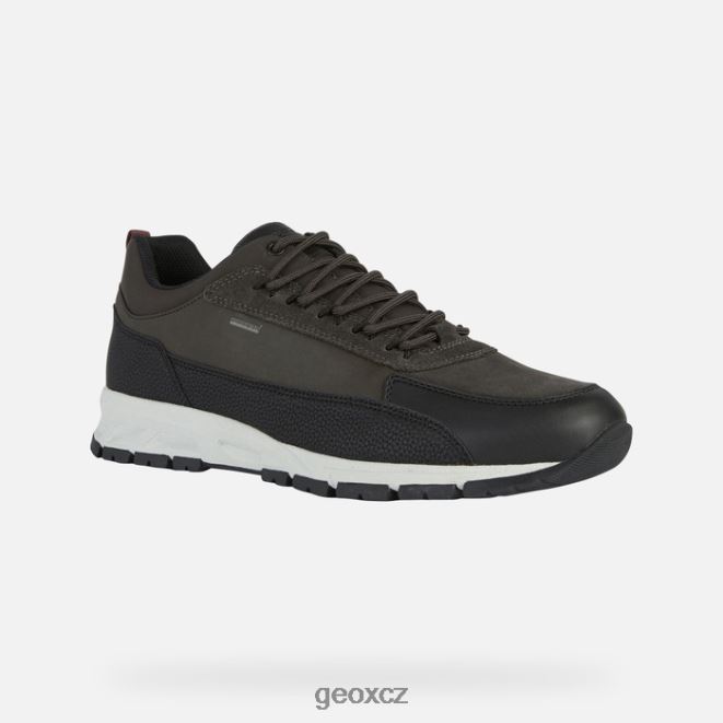 delray abx muž 4NH06832 černá/bláto Geox