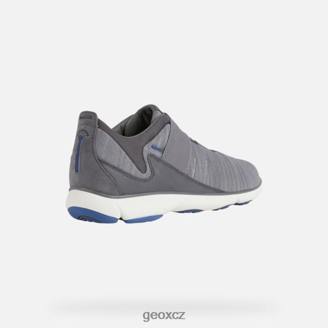 mlhovinový muž 4NH06865 Šedá Geox